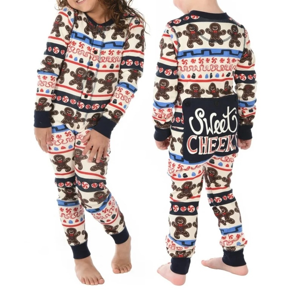 LazyOne Sweet Cheeks Flapjack Pajama Onesie